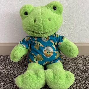 Build-A-Bear Frog with Grogu PJ’s